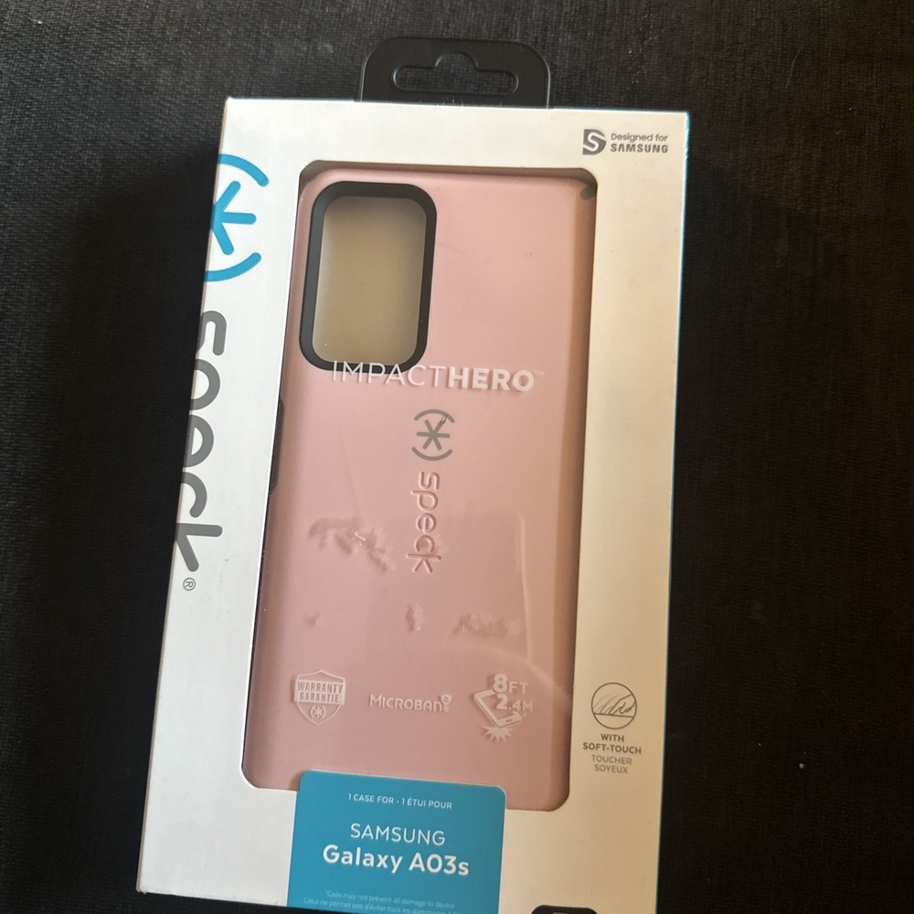 New SPECK Samsung A03s IMPACT HERO Slim Dual-layer Case - PINK